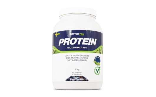 Better You Ärt & Havreprotein, 1 kg, Proteinpulver