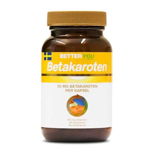 Better You Betakaroten 50 mg, 50 caps, Livsmedel