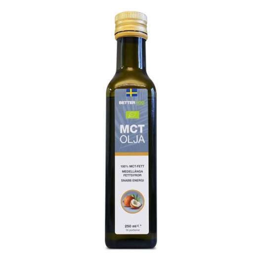 Better You Ekologisk MCT Olja, 250 ml, Livsmedel
