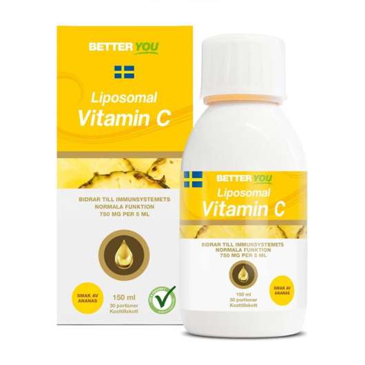 Better You Liposomal Vitamin C, 150 ml, Vitaminer