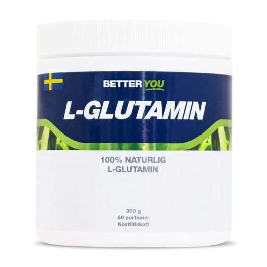 Better You Naturligt Glutamine, 300 g, Aminosyror