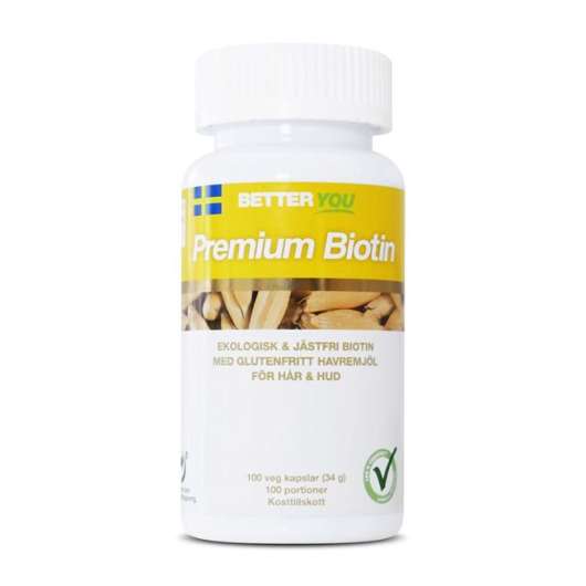 Better You Premium Biotin, 100 caps , Vitaminer