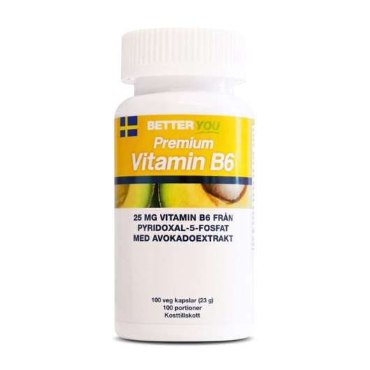 Better You Premium Vitamin B6, 100 caps , Vitaminer