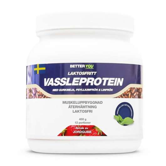 Better You Vassleprotein Laktosfritt, 400 g, Proteinpulver