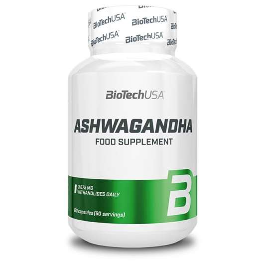 BioTechUSA Ashwagandha, 60 caps, Aminosyror