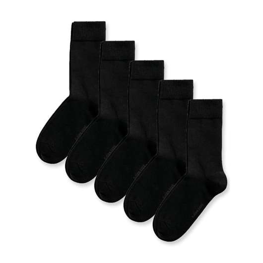 Björn Borg Essential Ankle Sock 5-Pack, Black