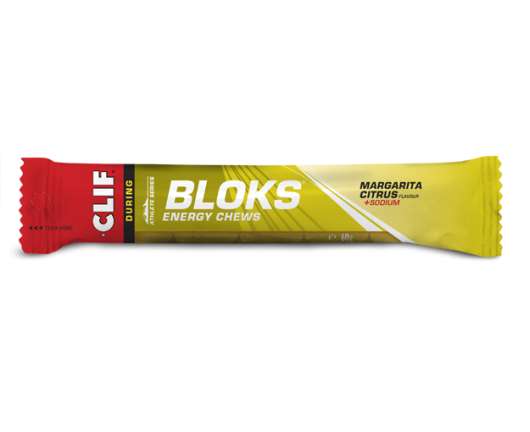 Clif Bar Shot Bloks Energy Chews Margarita Citron med Salter 60g