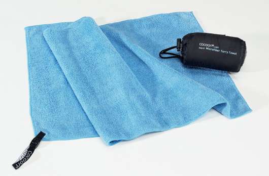 Cocoon Microfiber Terry Towel Light L | Blå