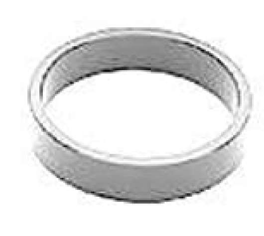 Distansring i aluminium för höjning/sänkning av styrstam | Silver