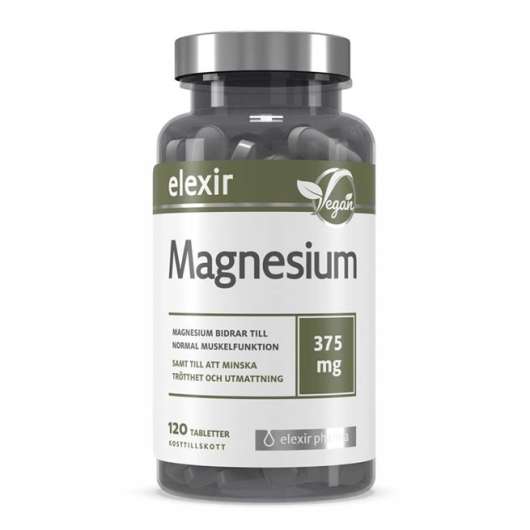 Elexir Pharma Magnesium, 375 mg, Mineraler