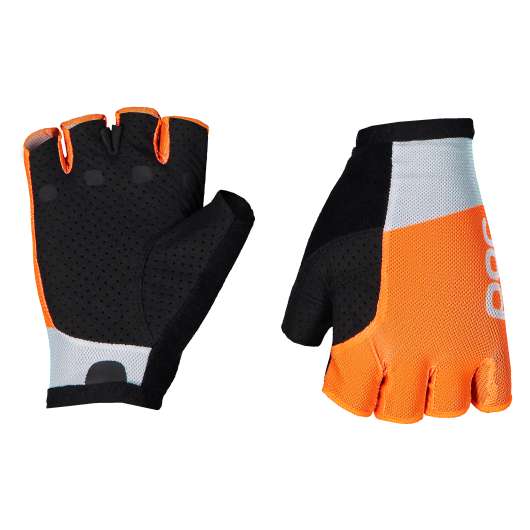 Essential Road Mesh Short Glove I Grå/Orange