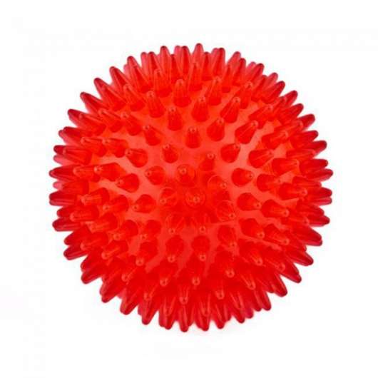 FitNord Spiky Massage Ball 9 cm, Red, Massageboll