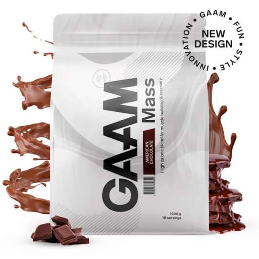 GAAM 100% MASS Premium, 1 kg, Gainer