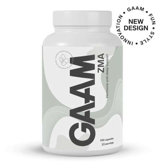 GAAM Health Series ZMA, 100 caps, Kosttillskott