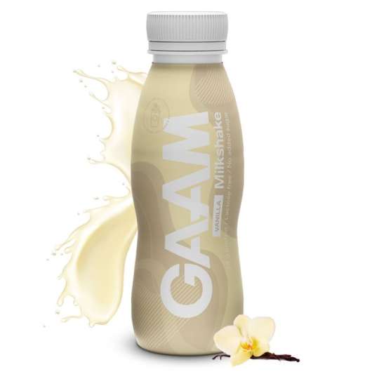 GAAM Milkshake, 330 ml, Proteindryck