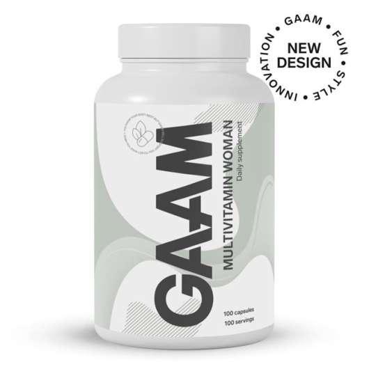 GAAM Multivitamin Woman, 100 caps, Vitaminer