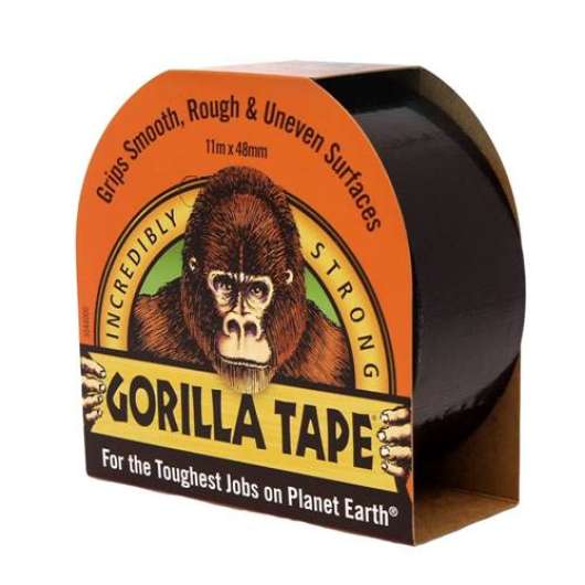 Gorilla Tape Svart Tejp