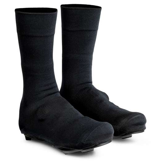 GripGrab Flandrien Waterproof Knitted Road Shoe Covers | Black