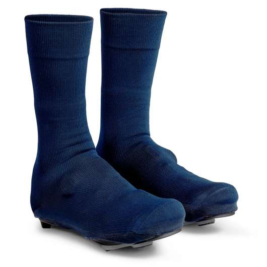 GripGrab Flandrien Waterproof Knitted Road Shoe Covers | Navy Blue