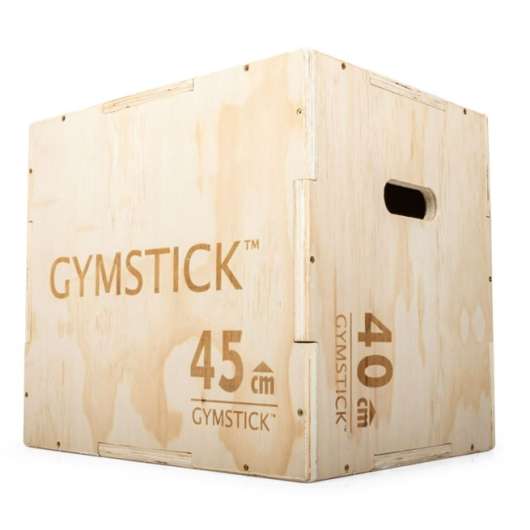 Gymstick WOODEN PLYOBOX 3-in-1 SMALL, Crossfit redskap