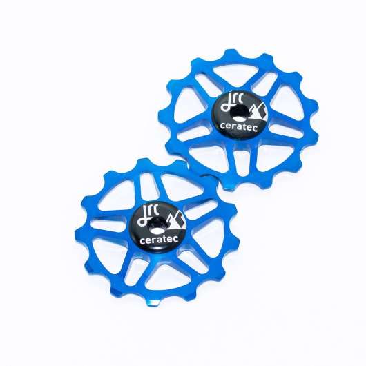 JRC 13T Ceramic Jockey Wheels | Keramiska rulltrissor Shimano 12s Blå