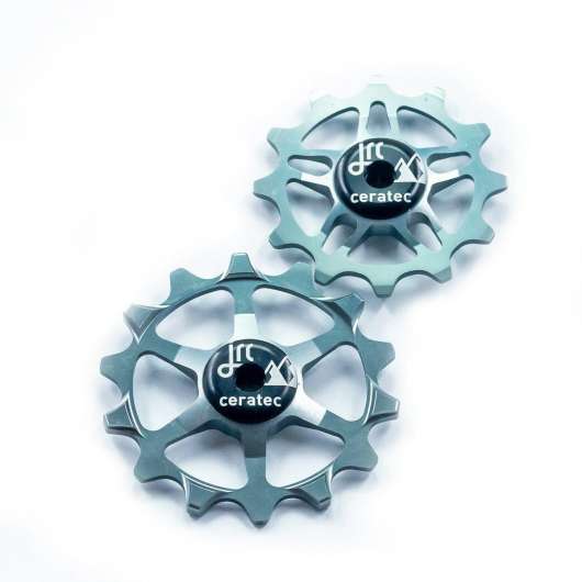 JRC 14/12T Ceramic Jockey Wheels | Keramiska rulltrissor Sram Eagle Gunmetal