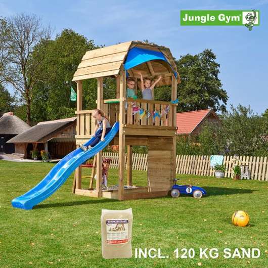 Jungle Gym Barn lektorn komplett inkl. 120 kg, Klätterställning