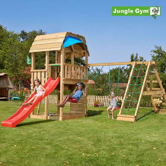 Jungle Gym Barn lektorn komplett inkl. Climb, Klätterställning