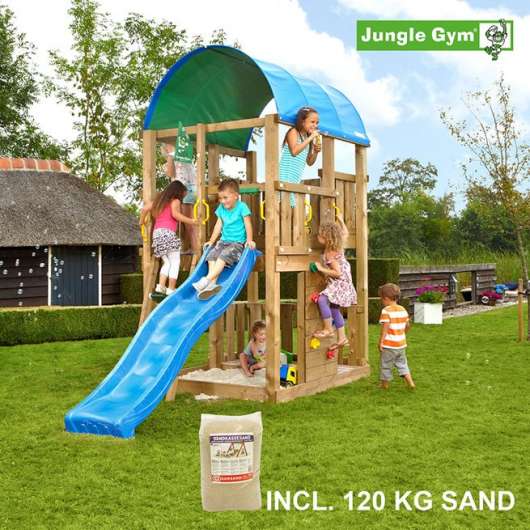 Jungle Gym Farm lektorn komplett inkl. 120 kg, Klätterställning