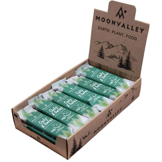 Moonvalley Ekologisk Energibar - Äpple & Kanel - Box 18 st