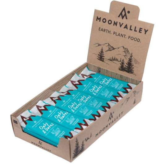 Moonvalley Ekologisk Energibar - Choklad & Havssalt - Box 18 st