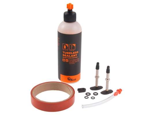 Orange Seal Tubeless kit Regular Sealant, valve and sealant | Kit för slanglöst 18mm / 237mm