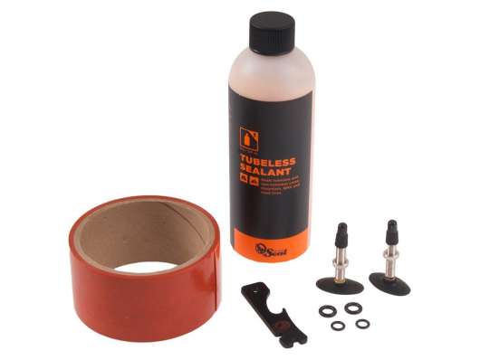Orange Seal Tubeless kit Regular Sealant, valve and sealant | Kit för slanglöst 45mm / 237mm