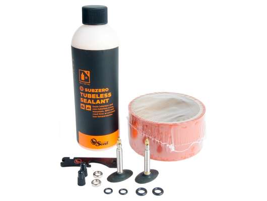 Orange Seal Tubeless kit Subzero Sealant, valve and sealant | Kit för slanglöst 45mm / 237mm