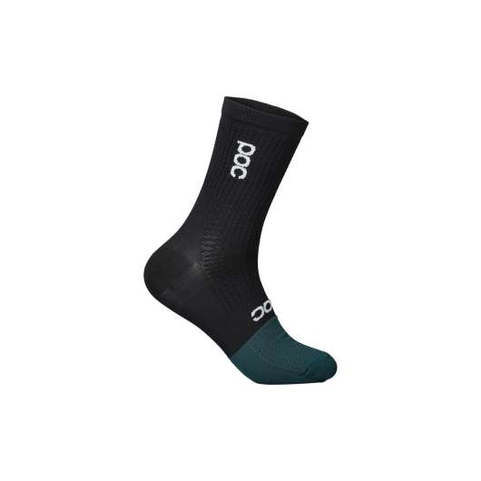 POC Flair Sock Mid | Uranium Black/Dioptase Blue