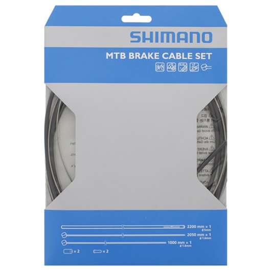 Shimano Bromsvajerset MTB/Hybrid Rostfri