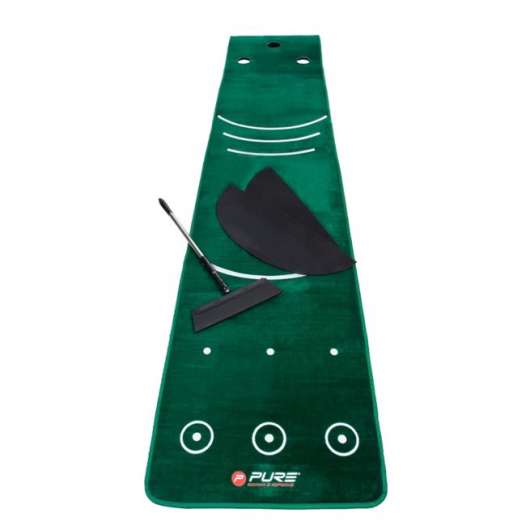 vidaXL Puttmatta för golf med kvast 335,3x69,9 cm